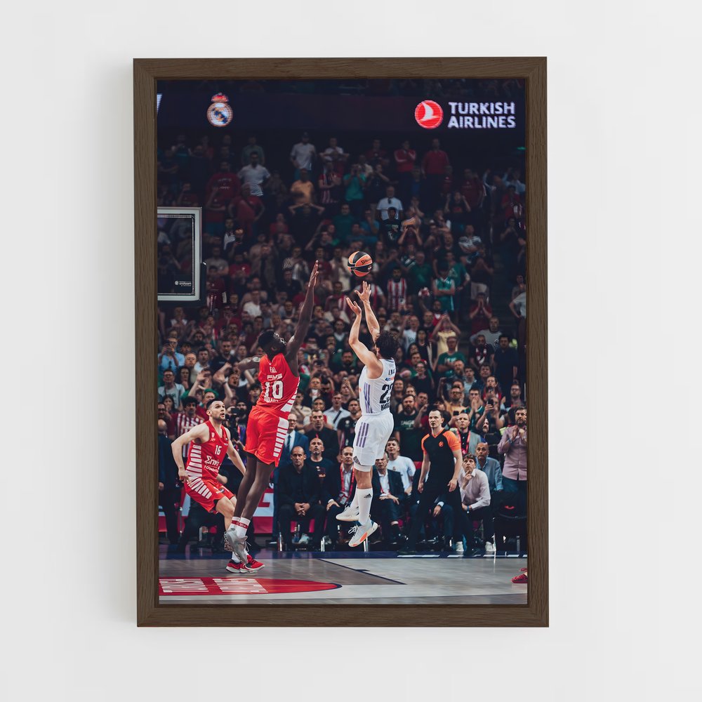 Poster Sergio llull – affiche Basketball (vue 5)
